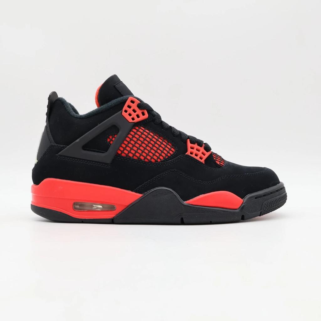 CT8527-016 Nike Jordan 4 Red Thunder Crimson Black