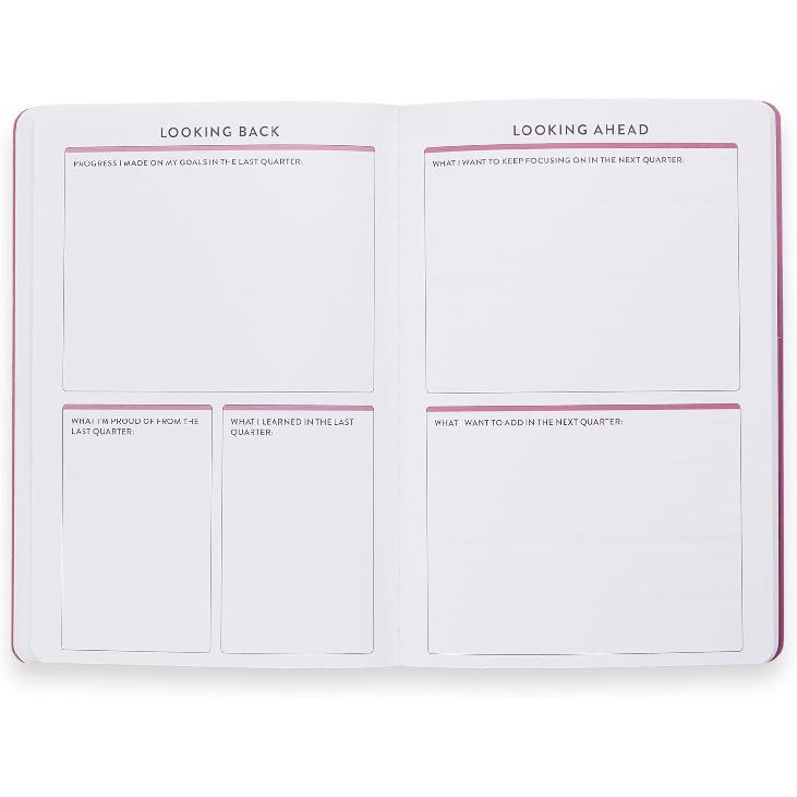 Erin Condren Year in Preview Petite Planner| Small Yearly and Monthly Goal-Setting Planner, Slim and Portable Goal Planner, Journal, and Productivity