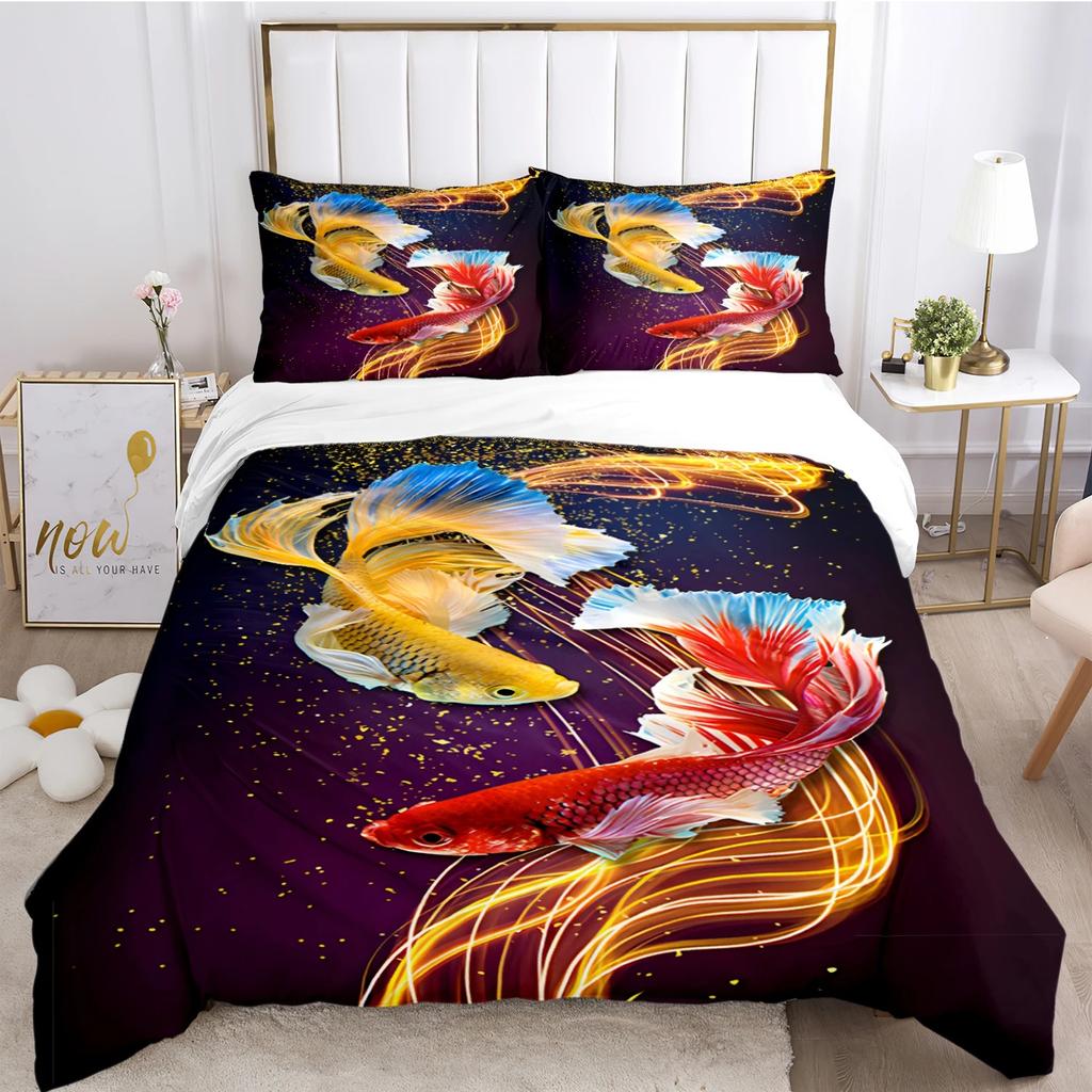 Colorful Flying Butterfly All Season Duvet Cover Comforter Bedding Set Soft Quilt Cover and Pillowcases SingleDoubleQueenKing
