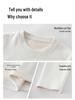 Women's Heavyweight Lyocell Long Sleeve Round Neck T-shirt with Plus Velvet Inner Layer - Slim Fit, Thickened for Autumn/Winter