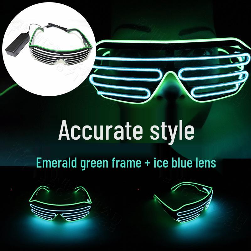 LED Light-Up Party Glasses for Stage Performances and Events