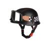 Vintage Military Style Half Face Motorcycle Helmet Harley Riders - ABS Shell 3C Certified Unisex Multiple Colors Visor