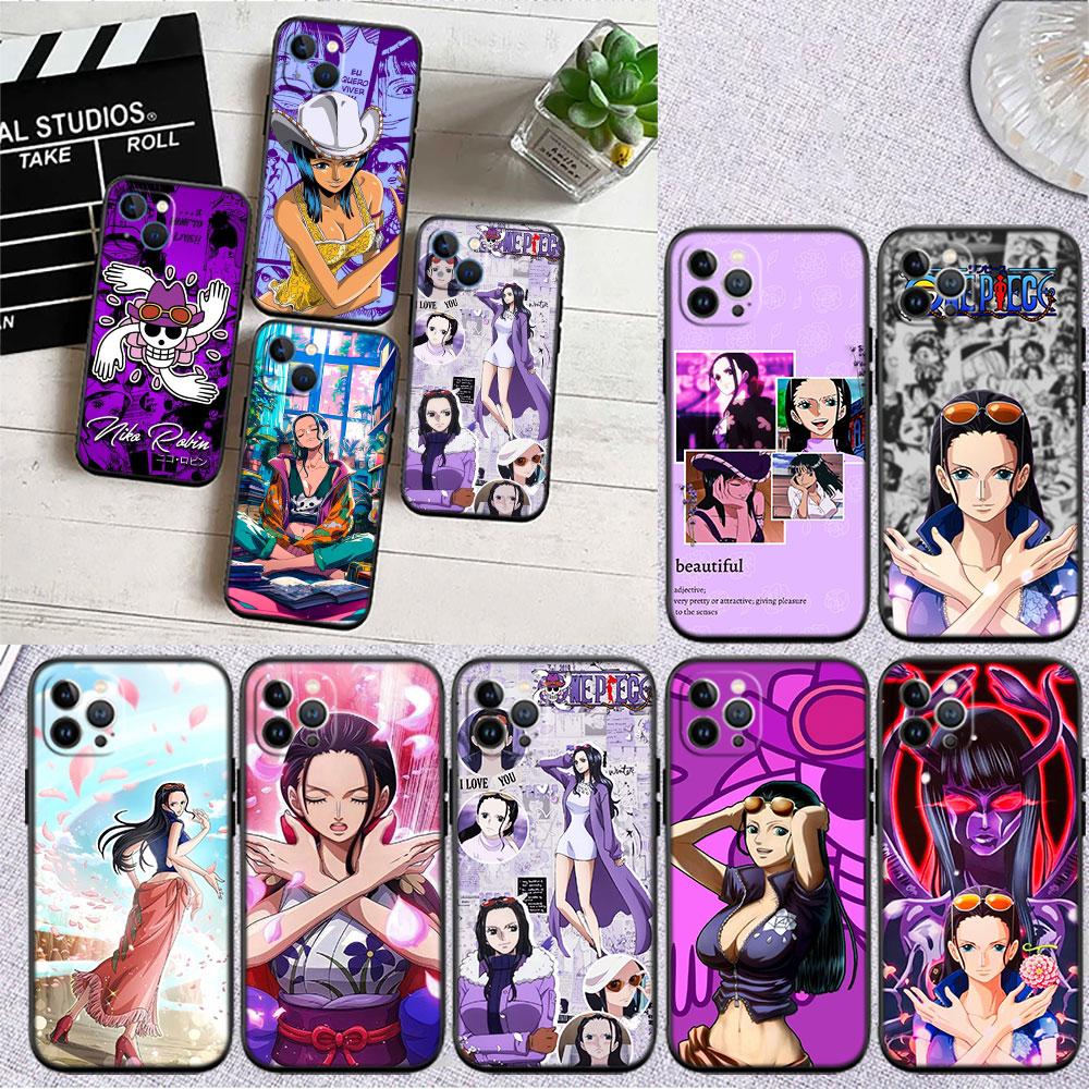 FM41 One Piece Nico Robin Soft Shell Phone Case for Redmi Note 13 14 Pro+ Plus A3 A3X 13X 13C 13R 14S 14C 14R