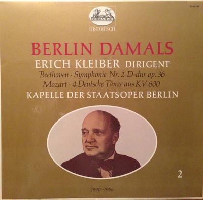 LP Record ERICH KLEIBER LUDWIG VAN BEETHOVEN  Berlin Damals 2548747 Heliodor 1971 Germany Classical Used