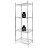 Chrome-plated catering rack Mega-M 4-shelf H-180 L-60 G-45 N