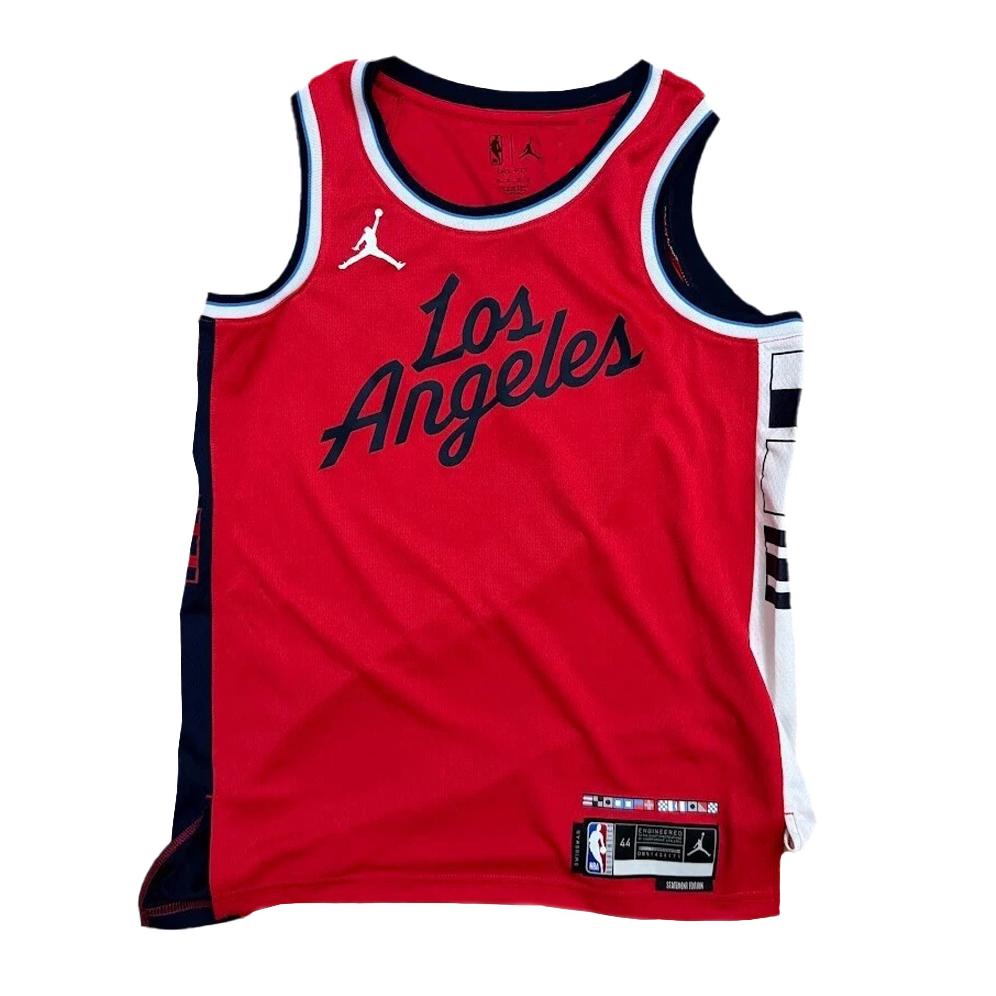 Jordan Los Angeles Clippers Basketball Jersey Men s FQ4728-657 L