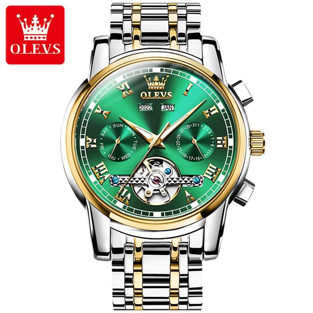 100% Original OLEVS Automatic Mechanical Couple