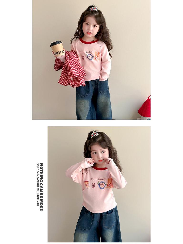 Girl's Plaid Shirt Jacket - Spring & Autumn 2025 Style for Baby & Toddler