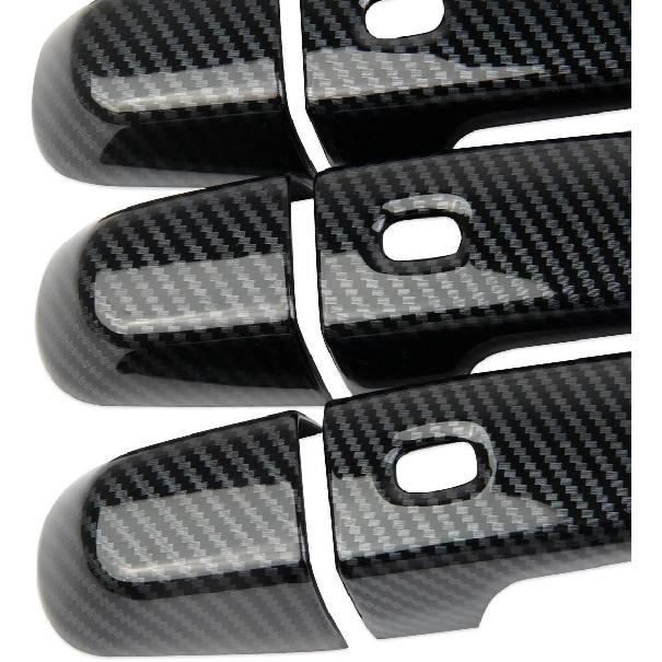 

Korlot Carbon Fiber Exterior Door Handles Cover Trim for GMC Terrain 2018-2024/Acadia 2017-2023
