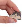 Thumb Up Design Animal Brooch Crying Cat Lapel Badge Fashion Backpack Badge  Daily Wear