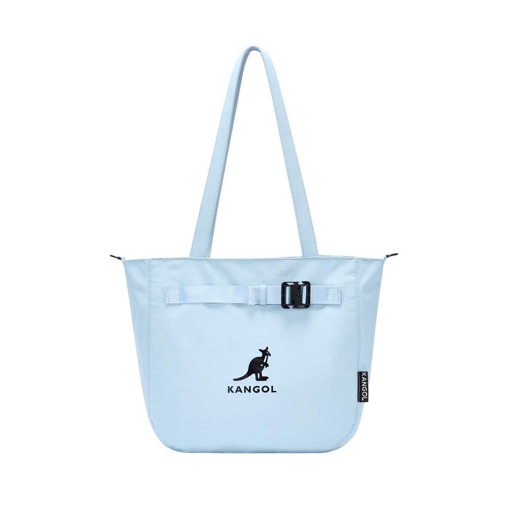 New KANGOL Nylon Large Capacity Shoulder Bag Crossbody Bag Unisex Glacier Blue/Black/Peach Pink/Mint Green/Khaki KGC1510