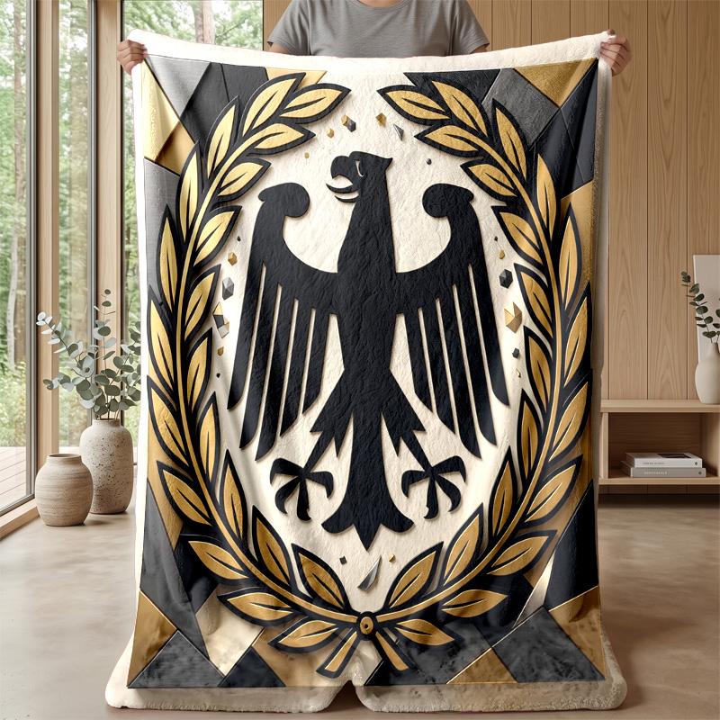 Belgium Football Printed Flannel Blanket Skin Friendly Warm Decorative Throw for Indoor Couch Bed Daily Use