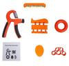 Adjustable Hand Gripper and Finger Exerciser Combo - 5-Piece Fitness Set