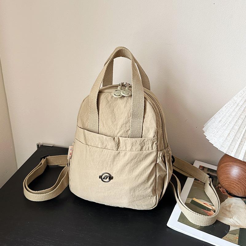 

Multifunctional backpack New women s simple fashion backpack Casual shoulder handbag Large capacity хакі