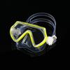 Maschera da Immersione in Silicone per Bambini e Adulti con Snorkel - Lente in Vetro Temperato HD, Montatura Grande