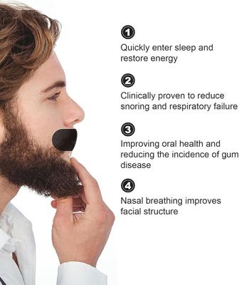 30 Pcs Sleep Strips Mouth Tape for Sleeping – Anti-Snoring Strips for Nose Breathing, Snore Reduction & Better Sleep | Hypoallergenic Adhesive Mo