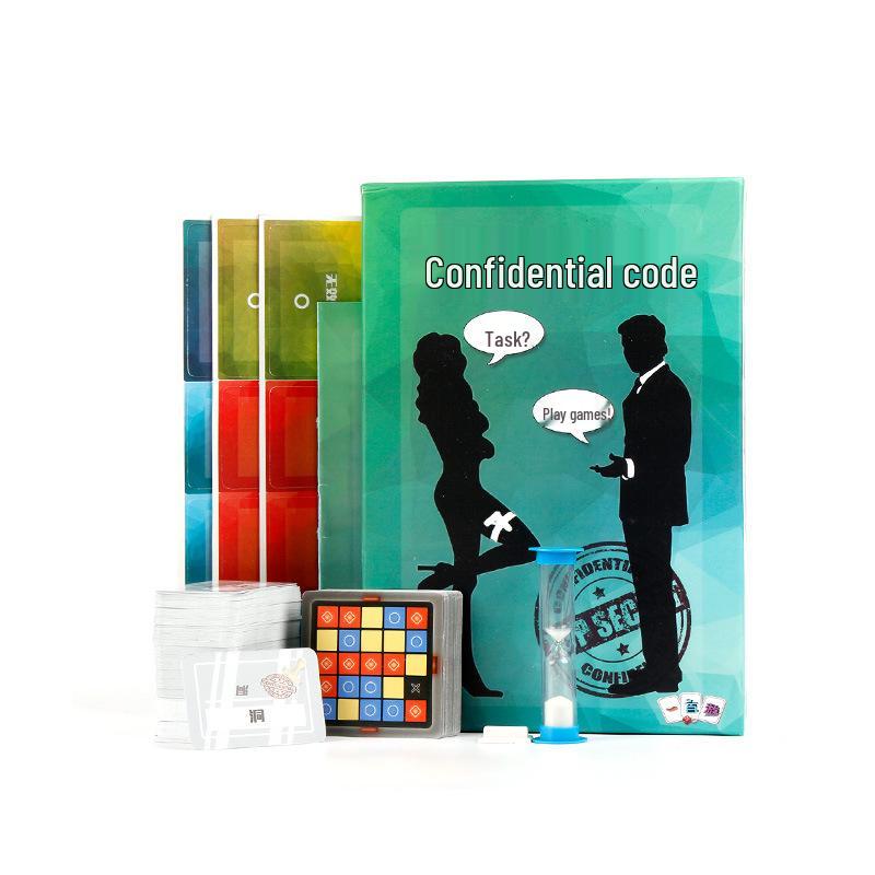 Confidential Cipher: New Edition Vocabulary Card Game – Adult Casual Party Fun