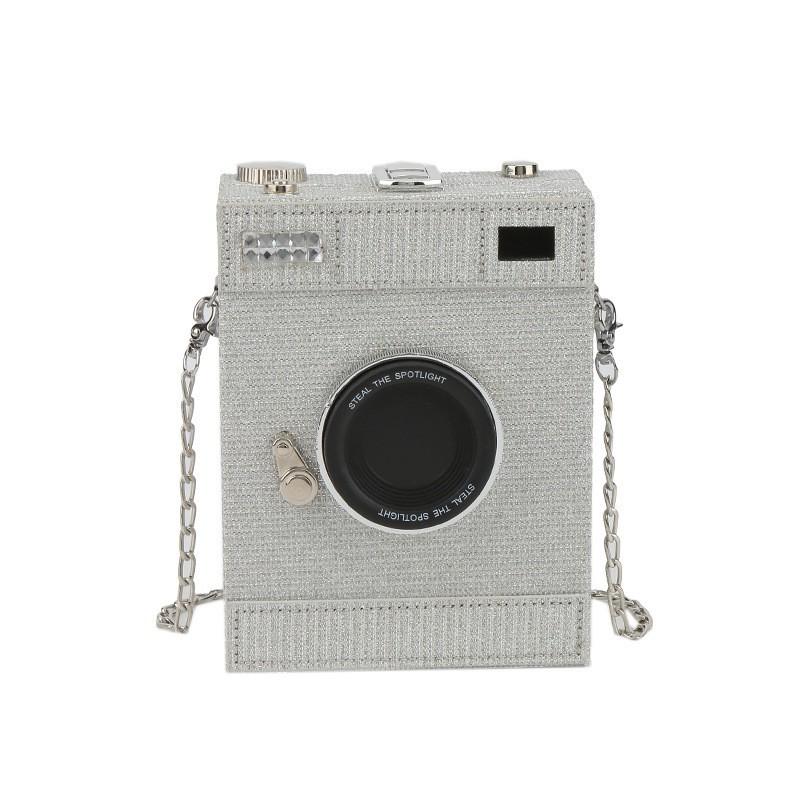 Super Hot Box Bag Female Niche Chain Single Shoulder Cross-section Net Red Retro Camera