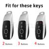 Tpu Car Key Cover Case Shell Fob For Mercedes Benz A B C E S G Glb Glc Gle Class Gls W177 W205 W213 W222 G63 X167 E200 E300 Amg