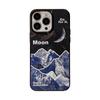 Hanyue Snow Mountain Applicable To 15ProMax Apple Phone Case IPhone 13 Trendy Brand 16 Cold 12 Soft 11XR
