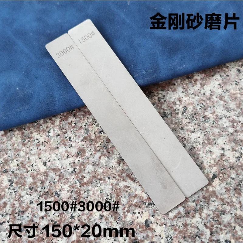 Professional Diamond Sharpening Stone Grit 150-3000# Whetstone Knives Open the Blade Tool DIY Woodwork Accessories Kitchen 2PCS