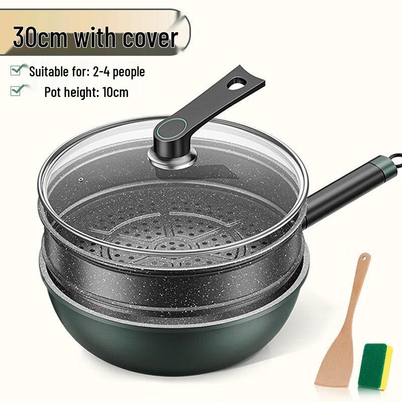 Wrought Iron Non-Stick Wok