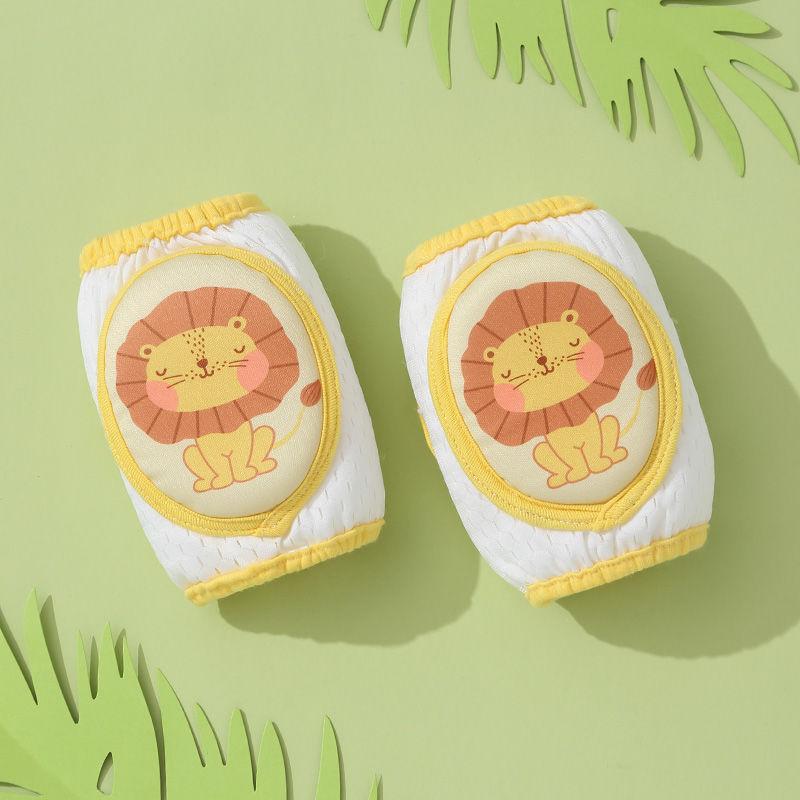 Children's Knee Pads Crawling Elbows Baby Knee Pads Breathable Safety Nets Knee Pads Anti Fall Leg Pads and Warm Pads