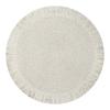 38cm Round Braided Placemat Fringe Paper Table Mat Hand Woven Non-slip Insulation Place Mat Tea Cup Pad Dining Table Decoration
