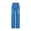 Navigare Women's Lightweight Washed Straight Jeans