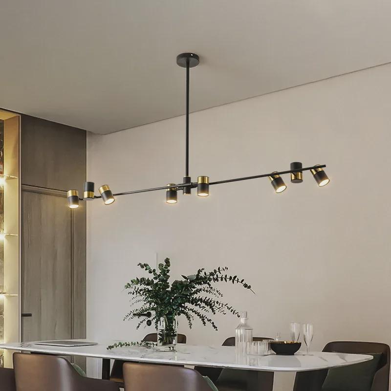 Modern Post-Modern Multi-Head LED Chandelier: Stylish Luxury for Dining Tables, Restaurants, and Bars