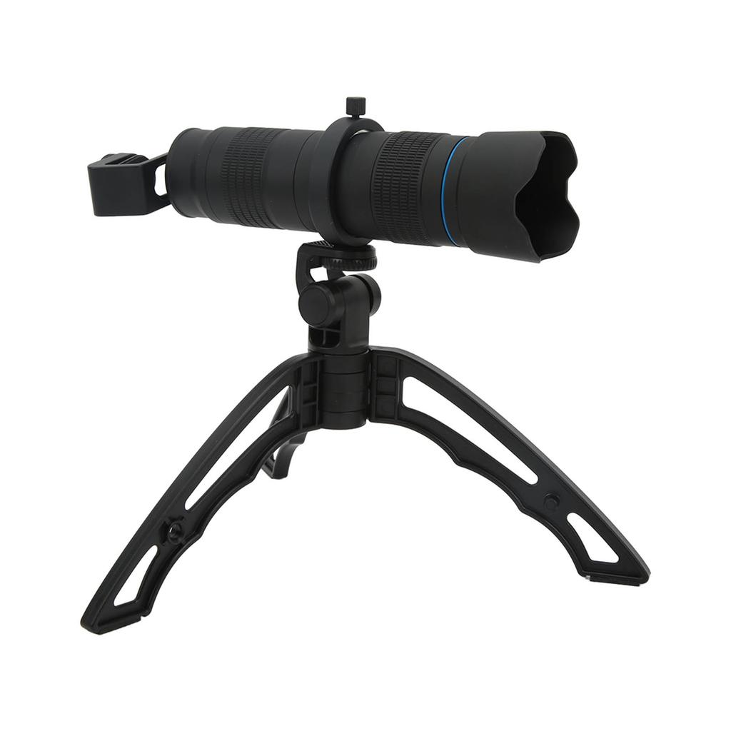20‑40X Zoom Lens HD Monocular Telescope Smartphone Lens with Phone Clip and Tripod for Hunting