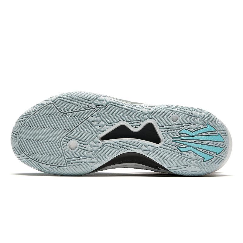 Anta KAI 1 SPEED Men Low-top Basketball Shoes Blue Grey 112441114-4