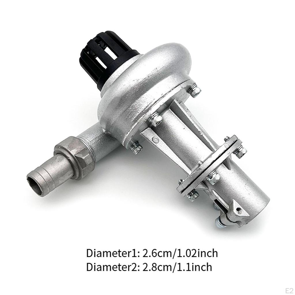 Rasenmäher Modifizierter Wasserpumpenkopf Satz Freischneider Aufsatz Robustes Aluminium Gerät Gartenarbeit