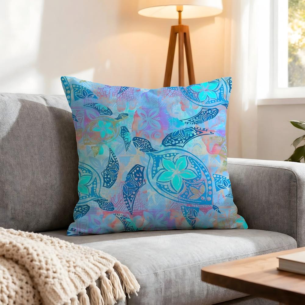 Pattern Creative Print Cushion Cover 1Pcs Decorative Covers Soft Cushion Case For Sofa Couch Decor 40X40 45X45 Pillowcases