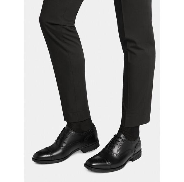 Полуботинки Geox U Walk Pleasure F U46H8B 00043 C9999 чёрный