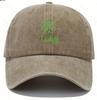 Lucky Clover Washed Baseball For Men Women Couple HatCap Adjustable Unisex Vintage Dad Hat UV Protection Sun Hat