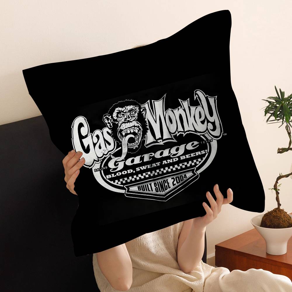 GGas MMonkey GGarage Logo Pillow Anime Pillow Sofa Bed Head Pillow Cover Cushion Cover x cm Fashion