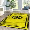 Borussia Dortmund Floor Mat Design For Foyer Outdoor Study Room Playrooms Antislip Carpet Anime Office Decor Wedding Party Gift