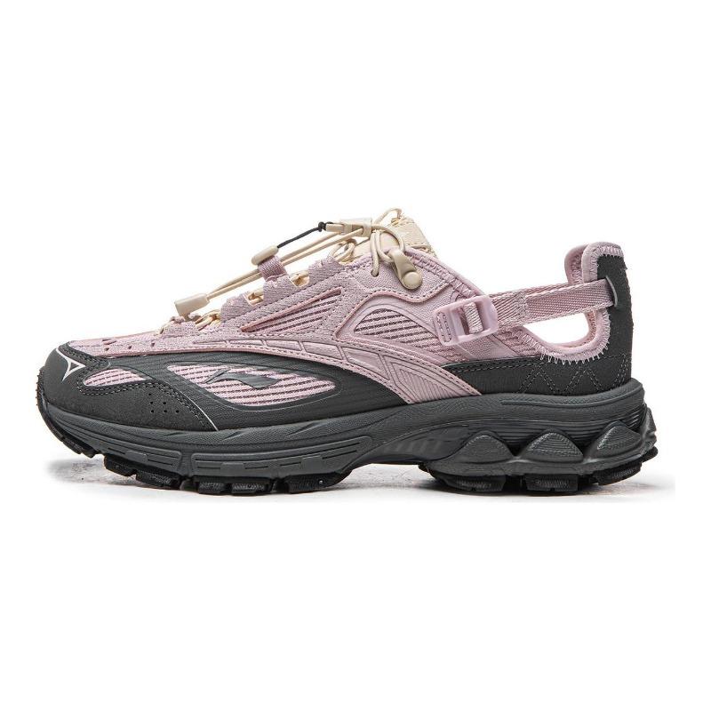 LiNing Fuyao 2.0 trail v3 women low-top running shoes pink purple thick sole cushioned breathable ARXW022-4 38
