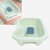 Bedside Shampoo Basins Sink Shampoo Bowl Hair Washing Basin with Hose Brush for Pregenant Women Elder People