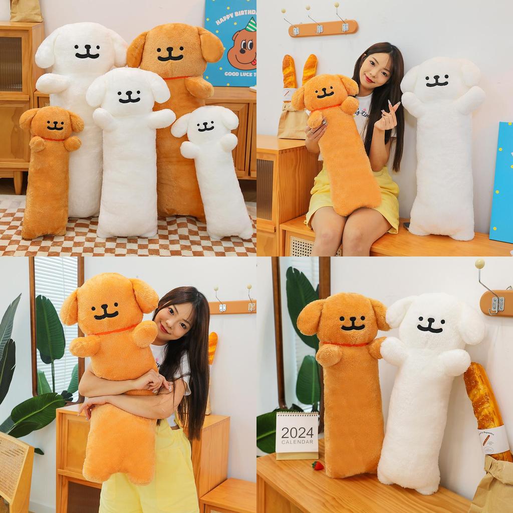 Maltese Dog Plush Toy With Short Pile Fabric For Kids And Collectors