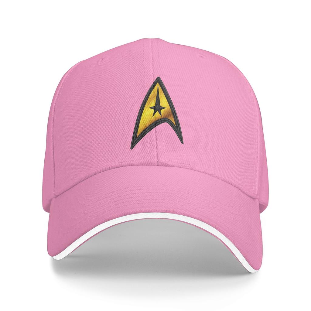 Summer Casual Baseball Cap Stars Treks Badge Hunting Camping Trucker Hat For Men Adult Sun Visor  Fashion Snapback Cap