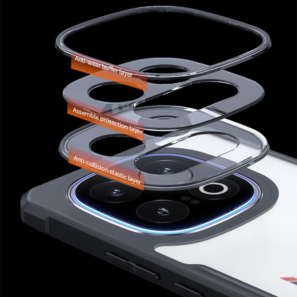 XUNDD For vivo iQOO 13 5G Case Dropproof TPU+Acrylic Clear Back Phone Cover