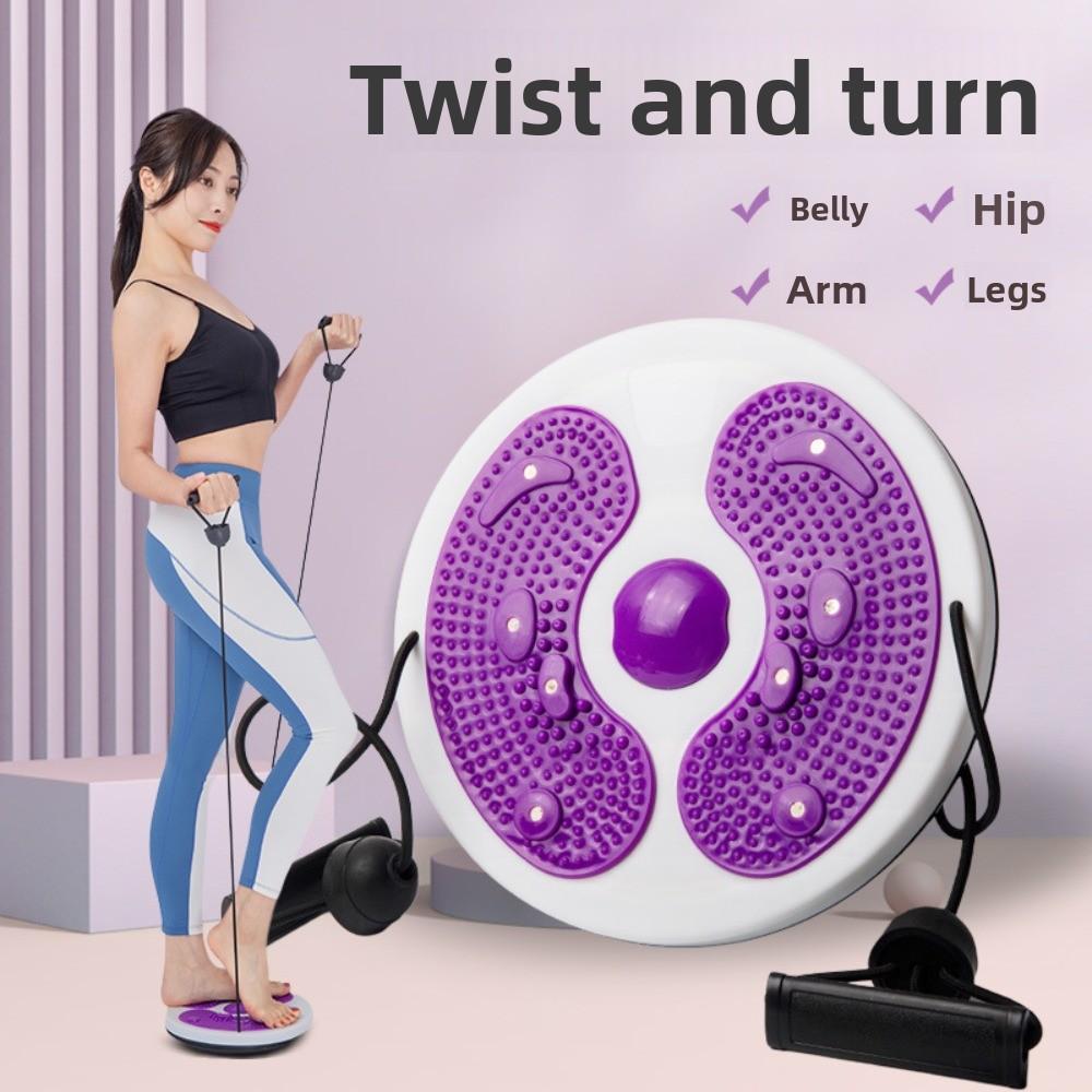 With Pull Rope Foot Massage Torsion Disc Non-Slip Base Body Shaping Boards  Hip Trainer