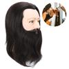 Salonová pánská figurína Vlasy z lidských vlasů Cvičná kadeřnická hlava pro styling