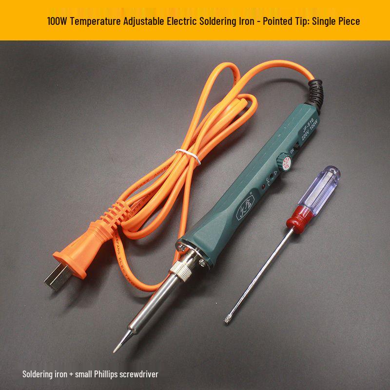 60W Adjustable Temperature Soldering Iron Kit for Electronic Repair - Long Life Inner Heating Type