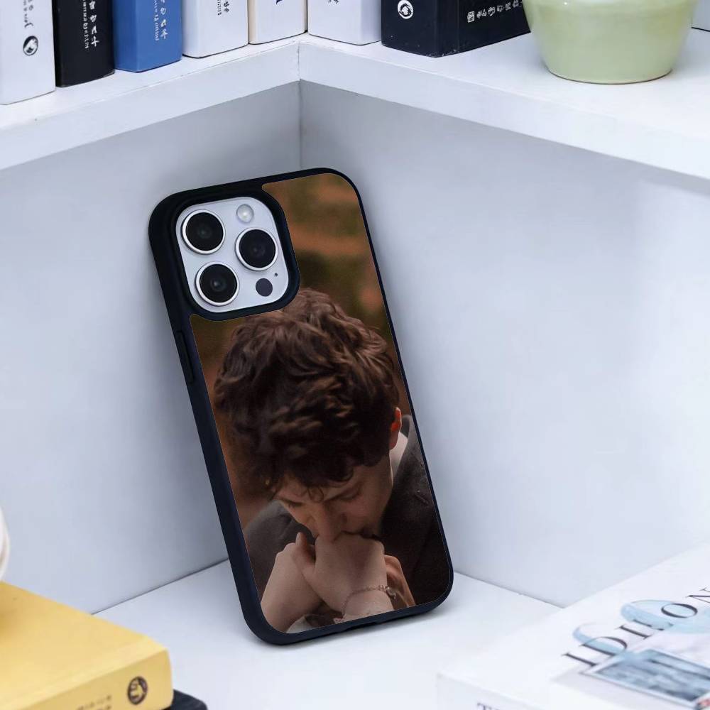 J-Timothee Chalamet Phone Case For iPhone17,16,15,14,13 Plus,Pro Max Magnetic For Magsafe Wireless Charging