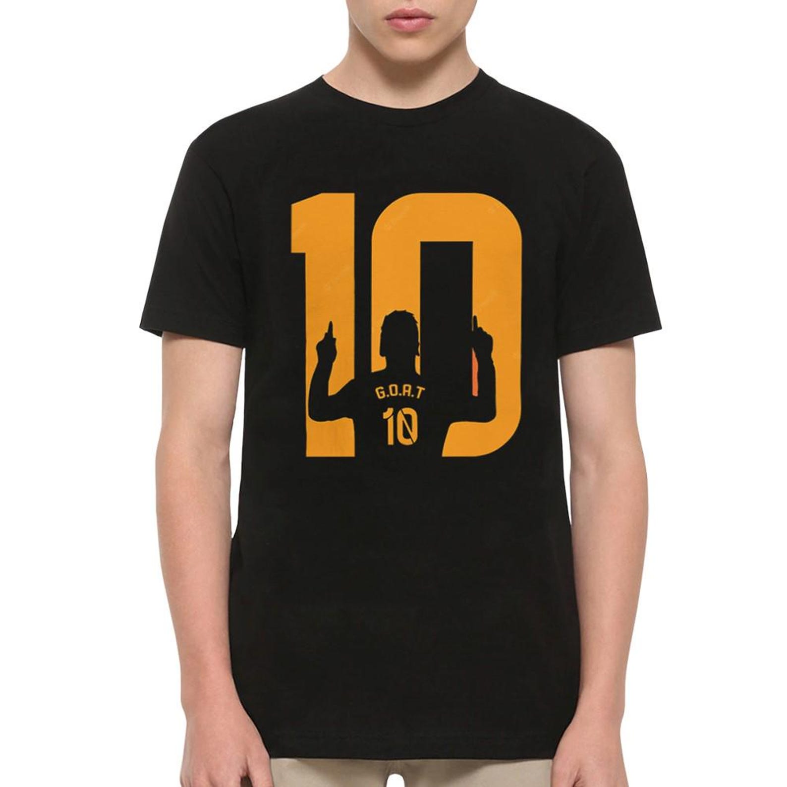 Lionel Messi GOAT T-Shirt, Men s and Women s Sizes (FOT-20923) 2XL
