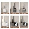 Durable Toilet Brush Set Wall Mounted Floor Toilet Cleaning Tool  Cleaning Tools
