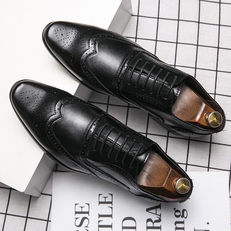 

Men pu leather shoes men s shoes big size 38-48 men s shoes large size 38 чёрный